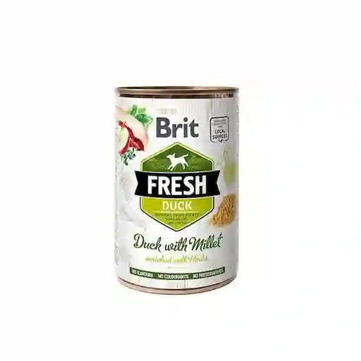 Brit Alimento Para Perro Húmedo Fresh Duck With Millet