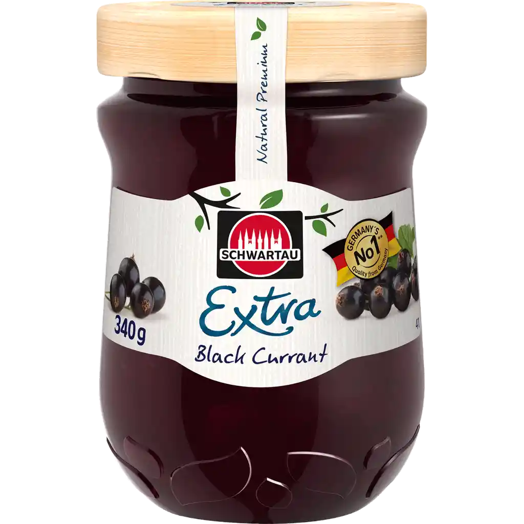 Schwartau Mermelada Extra Grossella Negra