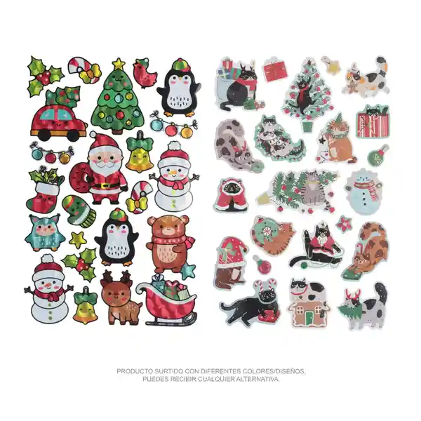 Pegatina Navideños Casaideas