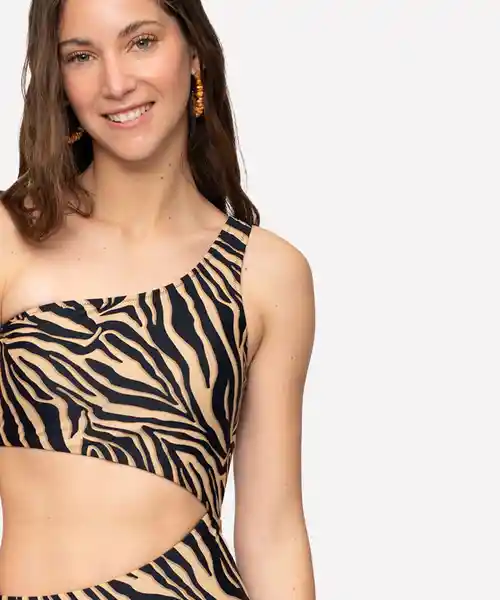 Lounge Traje de Baño Paradiso Zebra Brown XL