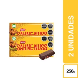 2 x Sahne-Nuss Chocolate de Leche con Almendras
