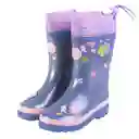 Botas de Agua Niña Morado Talla 31 Pillin