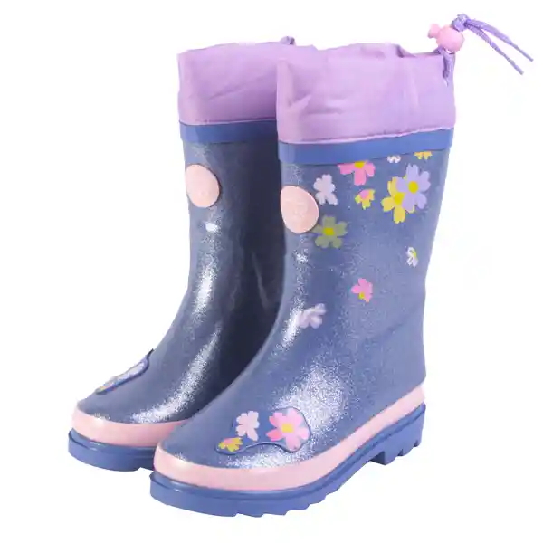 Botas de Agua Niña Morado Talla 31 Pillin