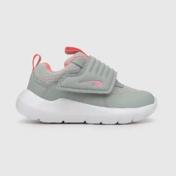 Zapatillas Deportiva de Bebé Niña Gray/Gris Talla 19 Colloky