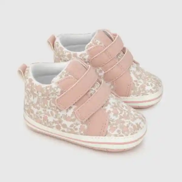 Zapatillas Estampada Flores Niña Light Pink Talla 18 Colloky