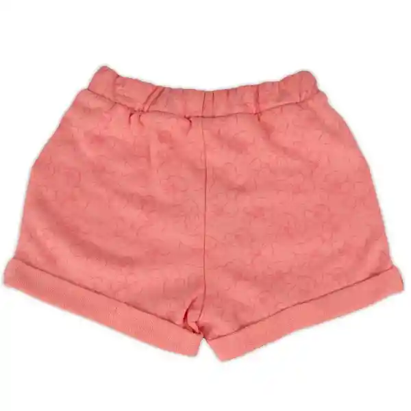 Short Franela Niña Durazno Pillín Talla 10 A