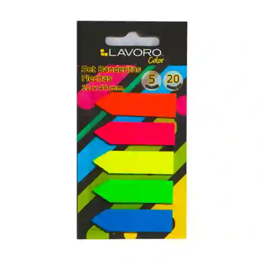 Lavoro Set Banderitas Flechas Multicolor