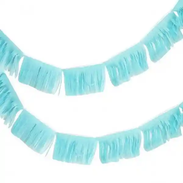 Guirnalda Flecos Celeste