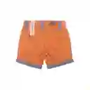 Bermuda Bebe Niño Naranja Pillin 3 M