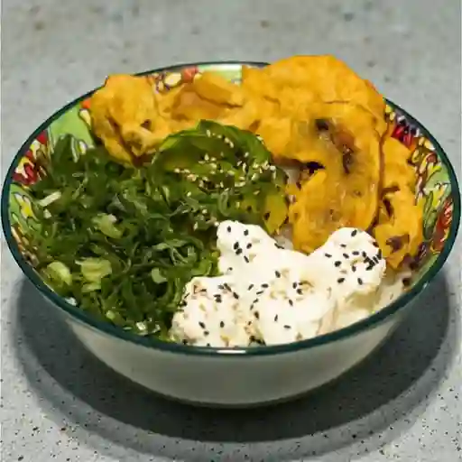 Gohan champiñón tempura 