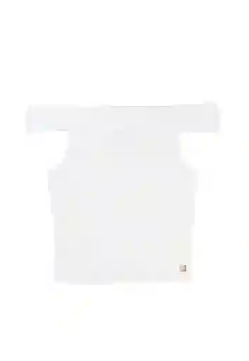 Top Teens Sin Hombro Spirit Niña Blanco Talla 12/S - 536