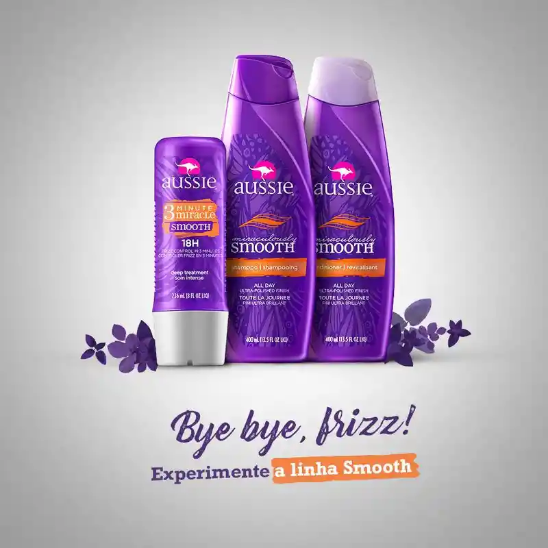 Aussie Shampoo Milagrosamente Suave