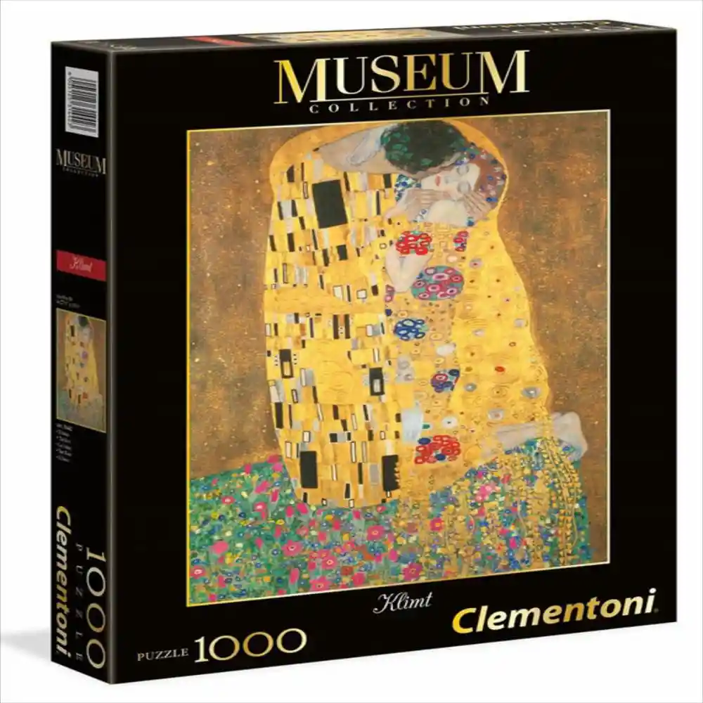 Clementoni Rompecabezas El Beso Klimt The Kiss 1000 Piezas