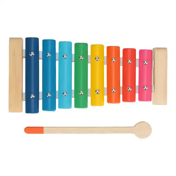 Juguete Metalófono Con 8 Notas