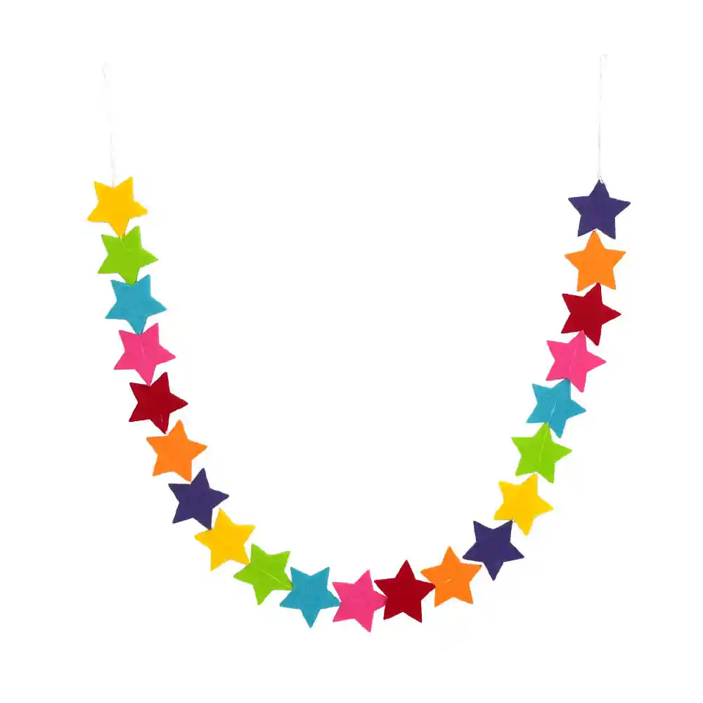 Guirnalda Estrellas Krea Merry Navidad