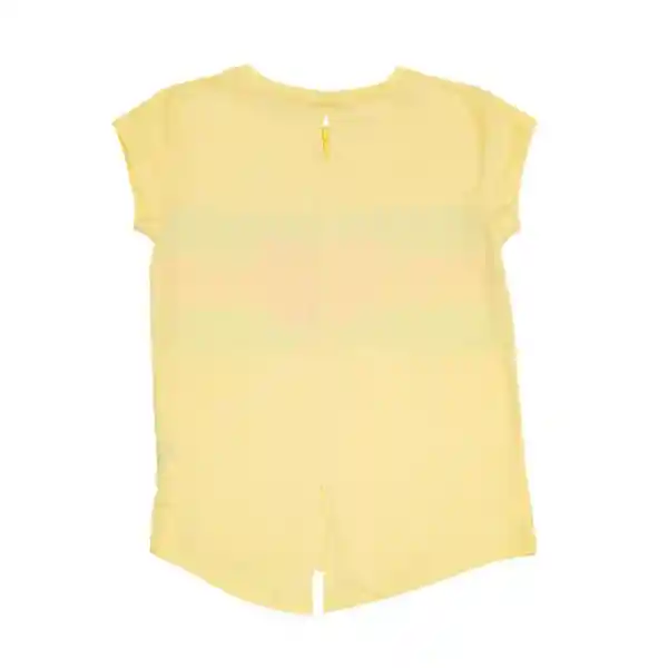 Polera Niña Amarillo Pillin 14