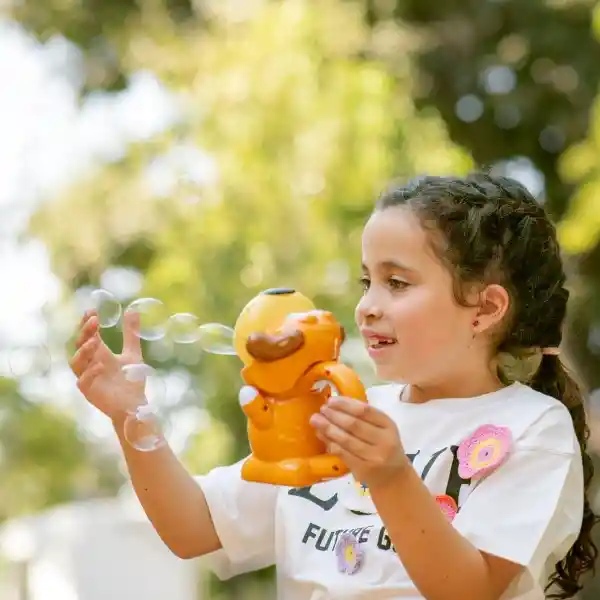 Máquina Transportable Para Hacer Burbujas