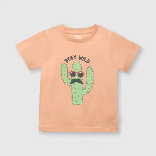 Polera Cactus de Bebé Niño Pomelo Talla 36M Colloky