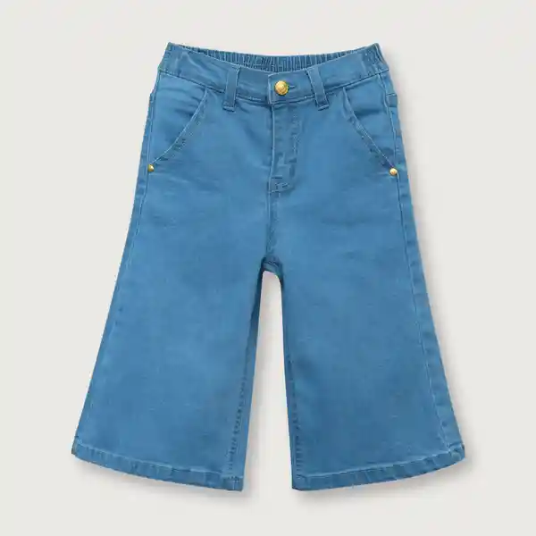 Jean Palazzo de Niña Azul Talla 2A Opaline