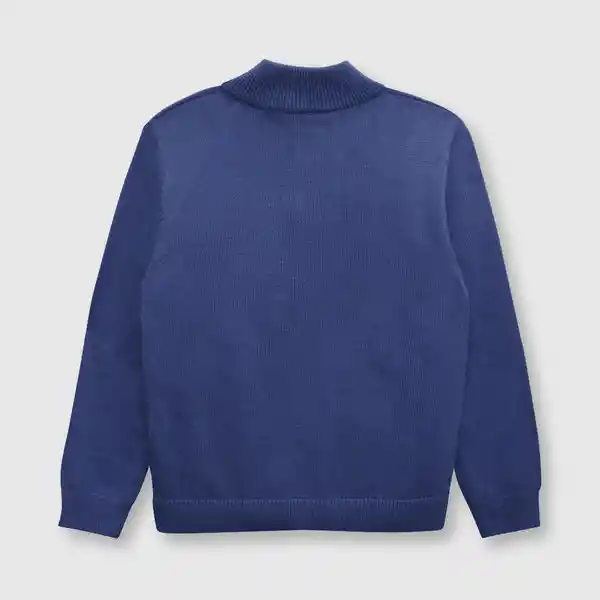 Sweater Clásico de Niño Blue Denim Talla 10A Colloky
