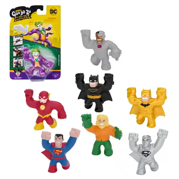 DC goo jit figura de coleccion mini zu heroes 2.5