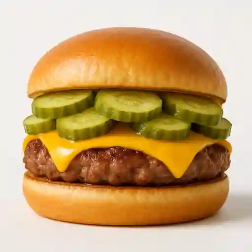 Burger Pepinillo Cheddar