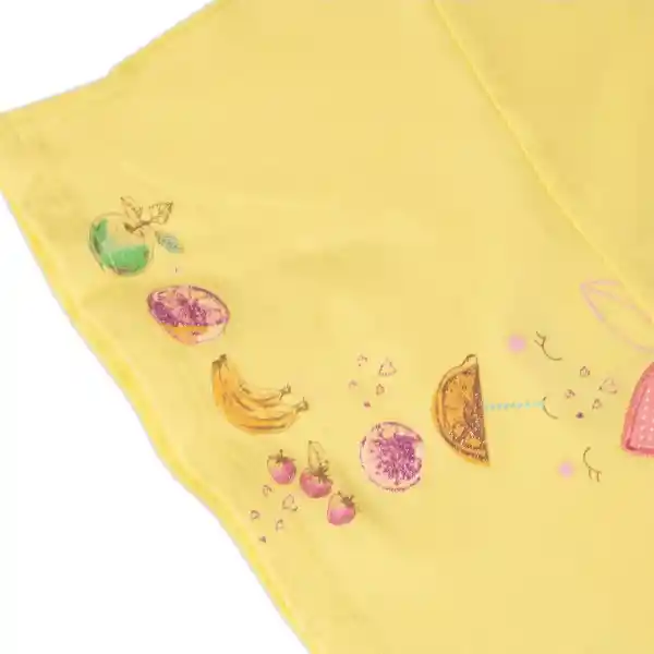 Polera Bebé Niña Amarillo Talla 6 M Pillín