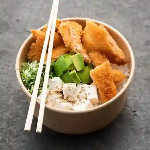 Gohan de Salmón Furai