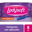Ladysoft Tampones con Aplicador Super Plus