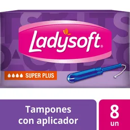Ladysoft Tampones con Aplicador Super Plus