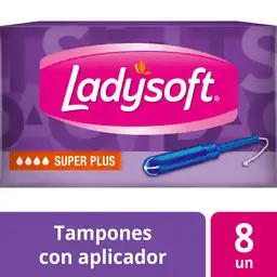 Ladysoft Tampones con Aplicador Super Plus