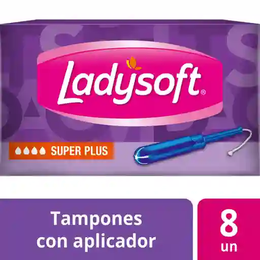 Ladysoft Tampones con Aplicador Super Plus