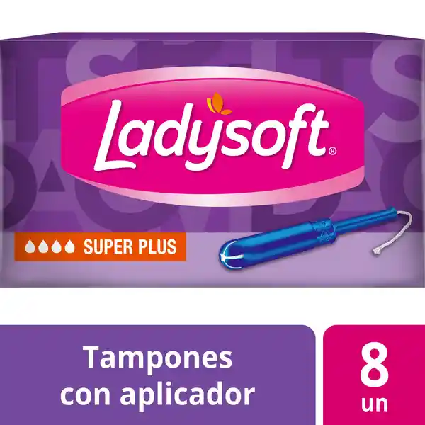 Ladysoft Tampones con Aplicador Super Plus