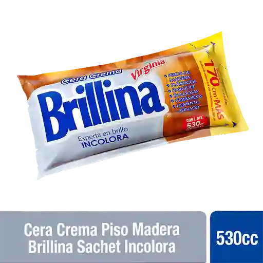 Brillina Cera Incolora