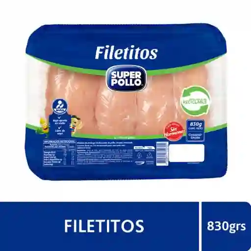 Super Pollo Filetitos de Pechuga de Pollo sin Hueso