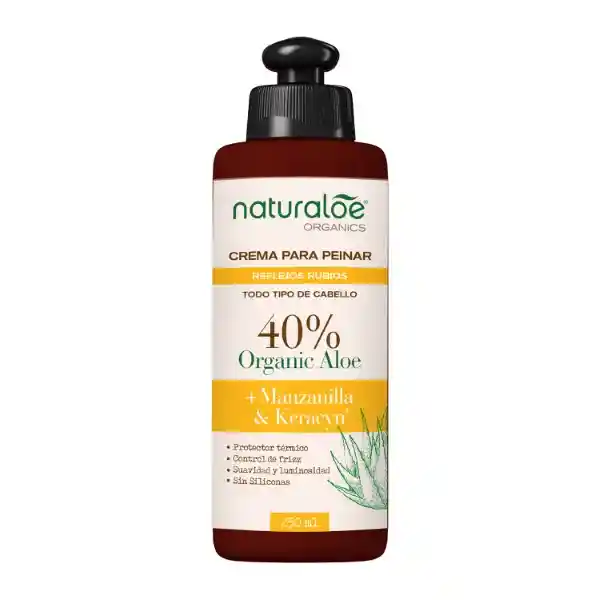 Naturaloe Crema de Peinar Reflejos Rubios