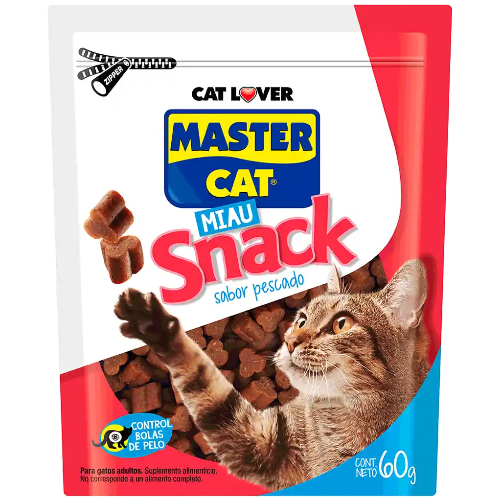 Mastercat Snack para Gato Sabor a Pescado