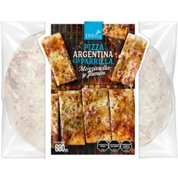 Pizza Arg Parrilla Jamón y Mozza Delizza