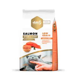 Amity Alimento Para Gato Salmón Adulto Esterilizado