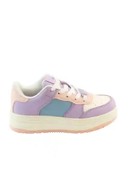 Zapatillas Urbana Cordón W24 Niña Lila 30 906 Ficcus