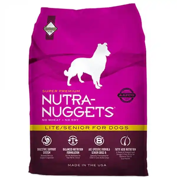   Nutra Nuggets  Alimento Para Perro Lite Senior 