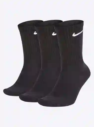 Nike Calcetines Crew Q1 Negro L Sx7664-010