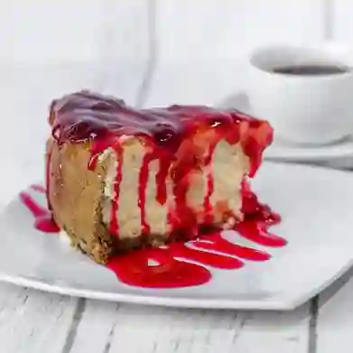 Porción Cheesecake Ny Frutilla