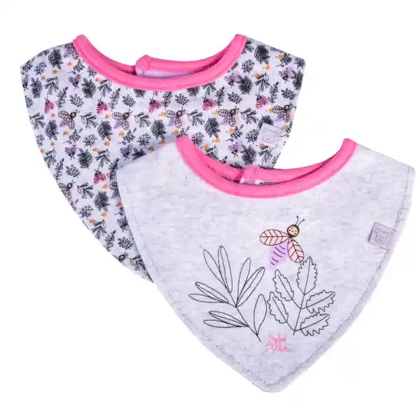 Set Bandana Bebé Niña Multicolor 9 M Pillin