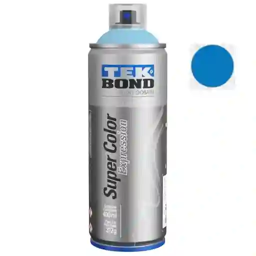 Tek Bond Pintura Expression en Aerosol Spray Caribbean Blue