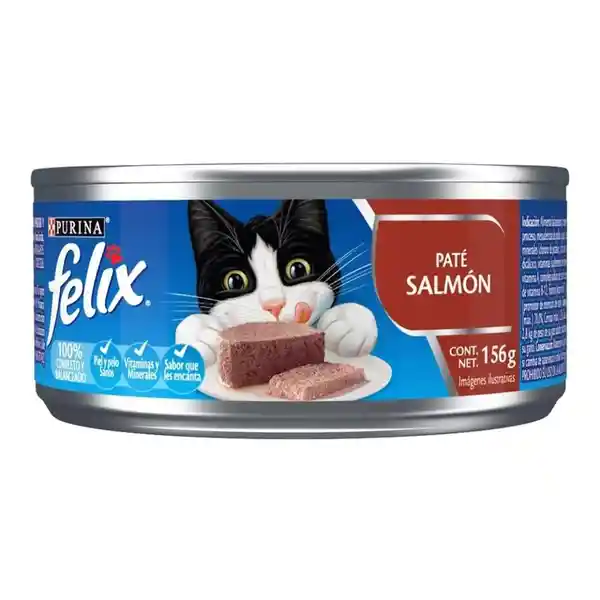 Felix Alim. Pate Salmon Lata