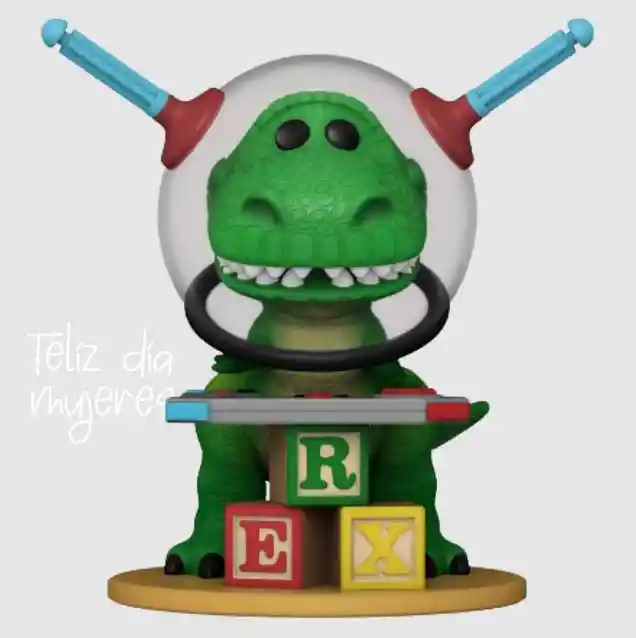 Funko Pop! Figura de Acción Toy Story Rex 1091