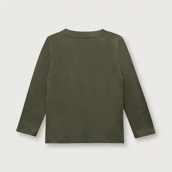 Polera Explorador de Niño Verde Talla 3A Opaline