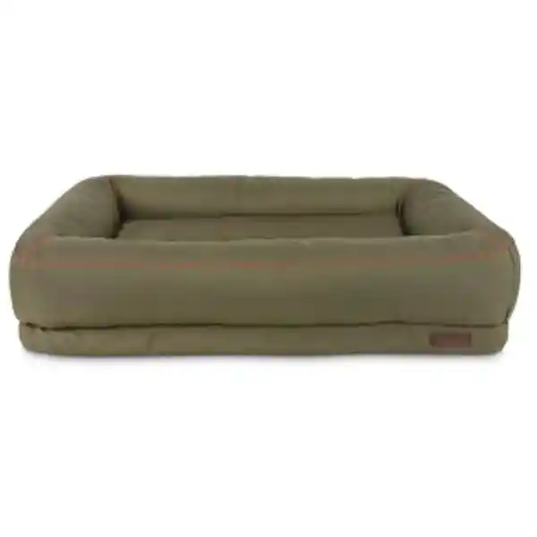 Reddy Cama Rectangular Resistente Elevados Verde Camuflaje Perro