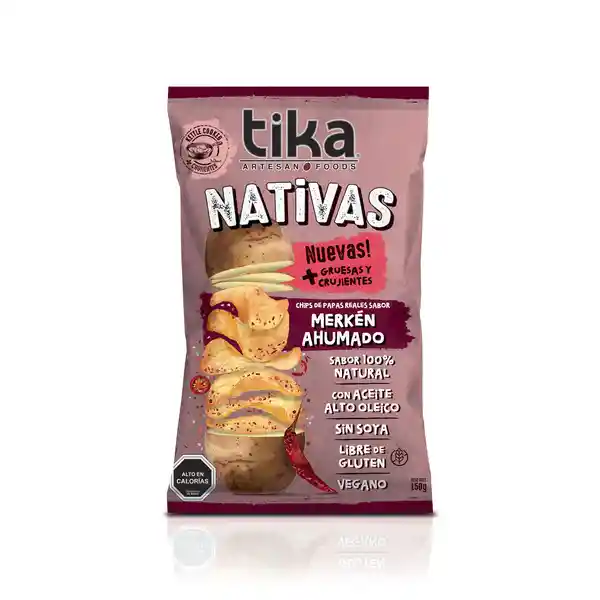 Tika Snack Nativas Merken Ahumado